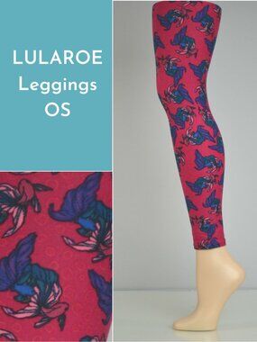 NWT Fish Print OS Lularoe Leggings